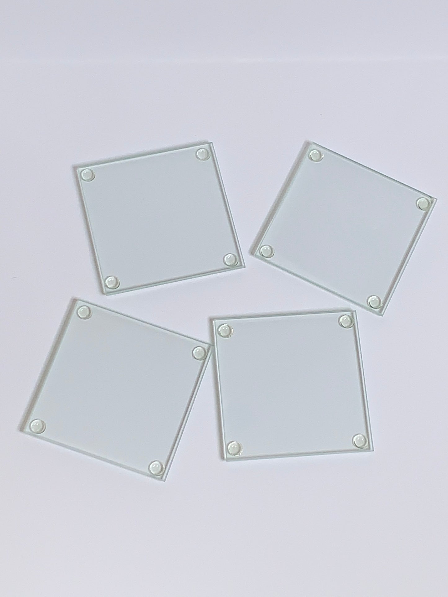 Square Glass Coaster (4 piece set)